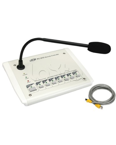 Станция настольная микрофонная JDM RC-610 в Нижнем Тагиле Микрофонные консоли и микрофоны Pintop.ru