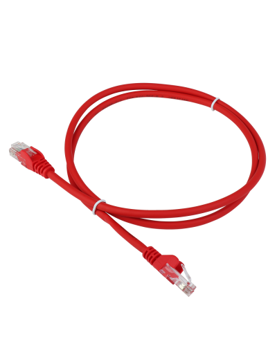 Патч-корд LANMASTER LSZH UTP кат.5e, 12 м, красный LANMASTER LAN-PC45/U5E-12-RD в Нижнем Тагиле Патчкорды (медные) Pintop.ru