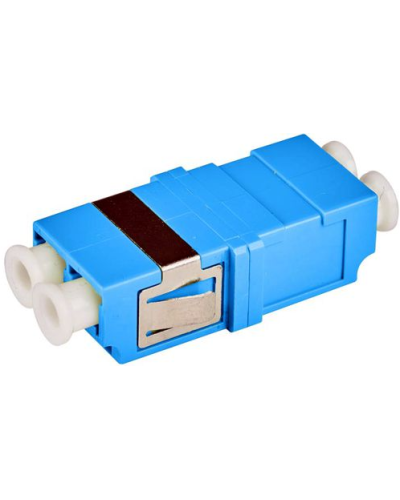 Адаптер оптический LC, OM3, корпус SC без фланцев, дуплексный LANMASTER LAN-2LCS/NF-AM-OM3 в Нижнем Тагиле Коннекторы Pintop.ru