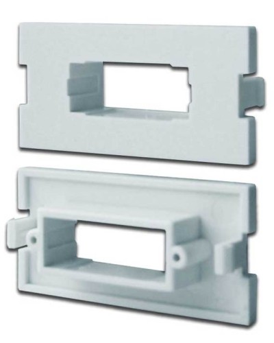 Вставка модульная под SC дуплексный адаптер в розетку LAN-MB, белая LANMASTER LAN-MBP-2SC-WH в Нижнем Тагиле Коннекторы Pintop.ru