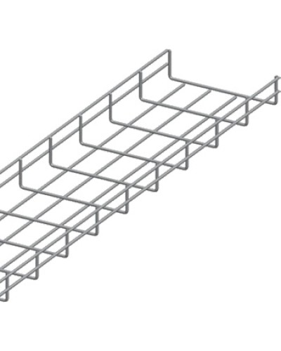 Лоток проволочный 50х200мм, Ф3.8мм, оцинкованный (3 м) LANMASTER LAN-MT50x200-3.8EZ в Нижнем Тагиле Кабельные лотки Pintop.ru