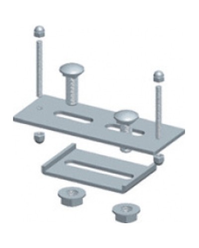 Основа фиксатора кабеля, алюминий LANMASTER LAN-MT-FBA в Нижнем Тагиле Аксессуары для лотков Pintop.ru