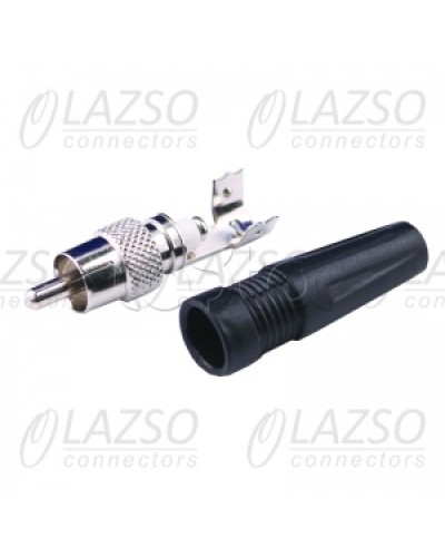 Разъем штекер RCA под винт LAZSO (APR012) в Нижнем Тагиле Коннекторы Pintop.ru