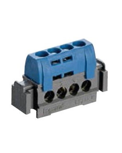 Клеммник синий 4х1.5-16 мм2 LEGRAND 004840 в Нижнем Тагиле Клеммные колодки Pintop.ru