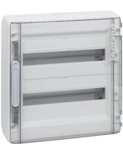 Распределительный щиток XL3 125 с белой дверью 2 ряда 36 модулей 450х450х128 мм Legrand 401647 в Нижнем Тагиле Щиты электрические Pintop.ru