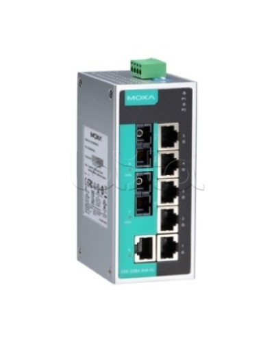 Коммутатор неуправляемый промышленный 8-портовый Moxa EDS-208A-SS-SC в Нижнем Тагиле Коммутаторы Pintop.ru