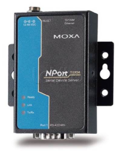 Сервер 1-портовый RS-422/485 в Ethernet Moxa NPort 5130A-T в Нижнем Тагиле Дополнительное оборудование для ОПС Pintop.ru