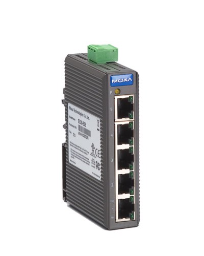 Коммутатор неуправляемый промышленный 5-портовый Moxa EDS-205 в Нижнем Тагиле Коммутаторы Pintop.ru