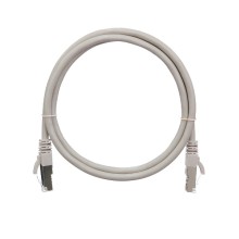 Шнур коммутационный 2хRJ45/8P8C S/FTP кат.6 (NMC-PC4SE55B-030-GY) NIKOMAX (3 м)