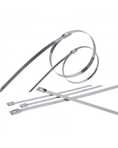 Хомуты стальные Navigator 82 392 NCT-S-079-200-50 (50 шт/упак) в Нижнем Тагиле Стяжки-хомуты Pintop.ru