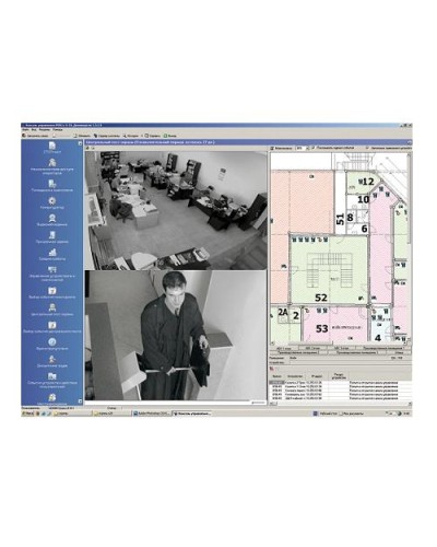 ПО Модуль Центральный пост PERCo-SM13 в Нижнем Тагиле Сетевая СКУД Perco Pintop.ru