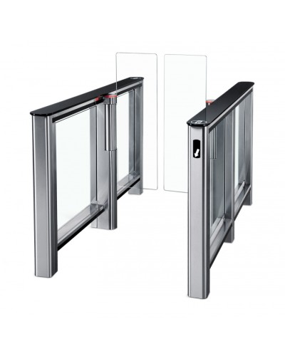 Турникет PERCo-ST-01 с крышками из закаленного стекла со створками Створки шириной 425 мм увеличенной высоты (1500 мм) в Нижнем Тагиле Турникеты Pintop.ru