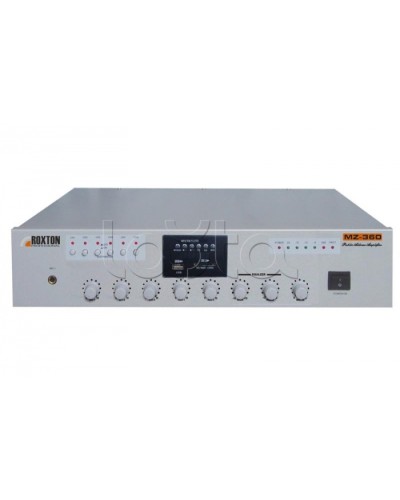 Микшер-усилитель ROXTON MZ-360 в Нижнем Тагиле Система оповещения и трансляции Roxton Pintop.ru