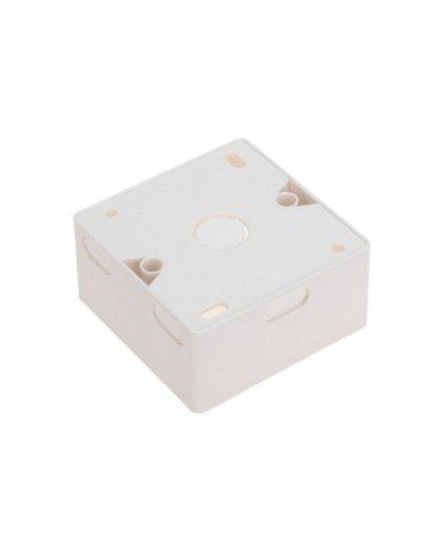 Короб накладной для лицевых панелей 80х80 под 2 модуля 45х22,5 Mosaic 03-0126 в Нижнем Тагиле Распределительные коробки Pintop.ru