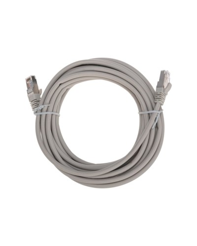 Патч-корд F/UTP, CAT 5e, RJ45-RJ45, 26AWG, LSZH, серый, 5м REXANT 02-0110-5 в Нижнем Тагиле Патчкорды (медные) Pintop.ru