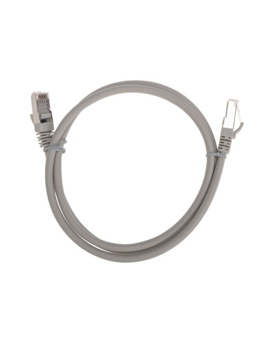 Патч-корд F/UTP, CAT 6, RJ45-RJ45, 26AWG, LSZH, серый, 1м REXANT 02-0210-1 в Нижнем Тагиле Патчкорды (медные) Pintop.ru