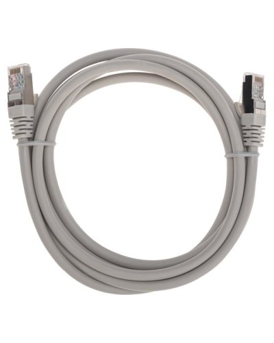 Патч-корд S/FTP, CAT 6A (10G), RJ45-RJ45, 28AWG, LSZH, серый, 2м REXANT 02-0390-2 в Нижнем Тагиле Патчкорды (медные) Pintop.ru