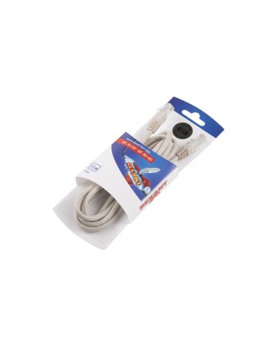 Патч-корд U/UTP RJ45-RJ45, CAT 5e, PVC, серый, 1,5м REXANT 06-3202 в Нижнем Тагиле Патчкорды (медные) Pintop.ru