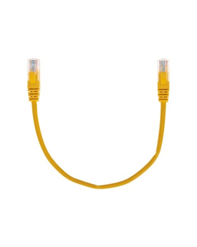 Патч-корд U/UTP, CAT 5e, RJ45-RJ45, 26AWG, LSZH, желтый, 0,3м REXANT 02-0105-03 в Нижнем Тагиле Патчкорды (медные) Pintop.ru