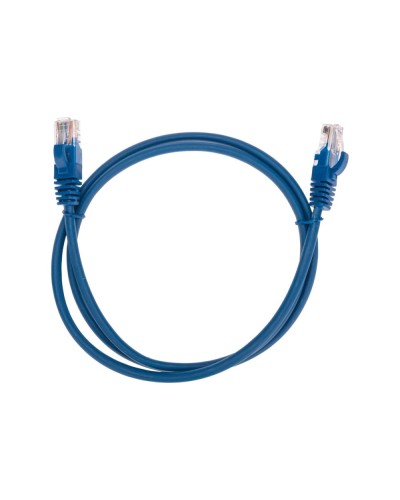 Патч-корд U/UTP, CAT 5e, RJ45-RJ45, 26AWG, LSZH, синий, 1м REXANT 02-0104-1 в Нижнем Тагиле Патчкорды (медные) Pintop.ru