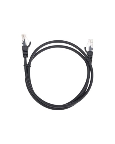 Патч-корд U/UTP, CAT 5e, RJ45-RJ45, 26AWG, LSZH, черный, 1м REXANT 02-0102-1 в Нижнем Тагиле Патчкорды (медные) Pintop.ru