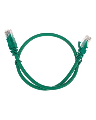 Патч-корд U/UTP, CAT 6, RJ45-RJ45, 26AWG, LSZH, зеленый, 0,5м REXANT 02-0296-05 в Нижнем Тагиле Патчкорды (медные) Pintop.ru