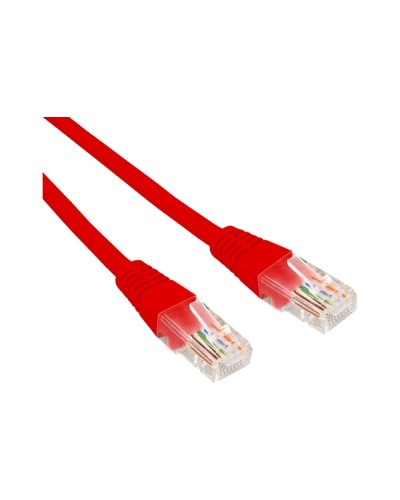 Патч-корд U/UTP, CAT 6, RJ45-RJ45, 26AWG, LSZH, красный, 0,3м REXANT 02-0293-03 в Нижнем Тагиле Патчкорды (медные) Pintop.ru