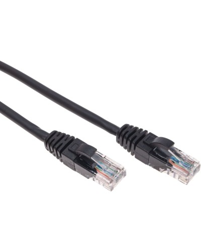 Патч-корд U/UTP, CAT 6, RJ45-RJ45, 26AWG, LSZH, черный, 1м REXANT 02-0292-1 в Нижнем Тагиле Патчкорды (медные) Pintop.ru