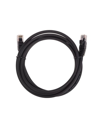 Патч-корд U/UTP, CAT 6, RJ45-RJ45, 26AWG, LSZH, черный, 2м REXANT 02-0292-2 в Нижнем Тагиле Патчкорды (медные) Pintop.ru