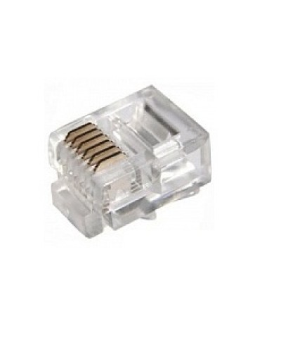 Джек телефонный 6P6C (100шт/уп) REXANT 05-1013 в Нижнем Тагиле Коннекторы Pintop.ru