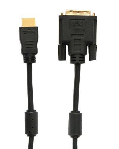Шнур HDMI - DVI-D gold 3 м с фильтрами (10шт/уп) REXANT 17-6305 в Нижнем Тагиле Патч-корды и пигтейлы Pintop.ru
