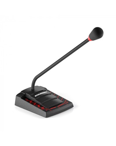 Пульт громкого оповещения на 60 Ватт STELBERRY F-700 в Нижнем Тагиле Микрофонные консоли и микрофоны Pintop.ru