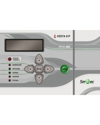 Центральный блок с ЖК дисплеем и клавиатурой Smartec FP-01-MD в Нижнем Тагиле Адресная система охранно-пожарной радиоканальной сигнализации Smartec Pintop.ru