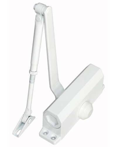 Доводчик двери c тягой EN 3-6, 40 - 130 кг Smartec ST-DC036BCDA-WT в Нижнем Тагиле Доводчики Pintop.ru