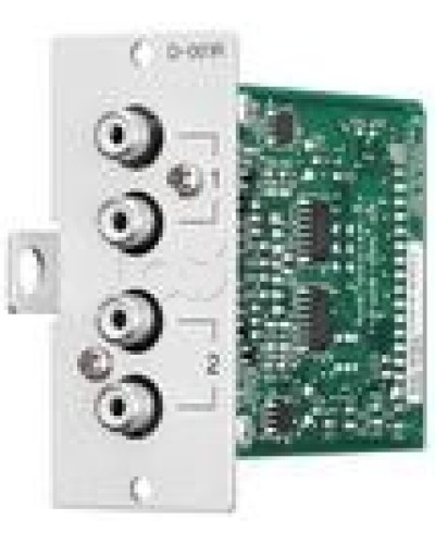 Модуль стерео входа небалансный 2-х канальный TOA D-001R в Нижнем Тагиле Системы оповещения и трансляции TOA Pintop.ru