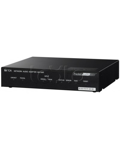 Шлюз передачи аудио, управляющих сигналов через сеть TOA NX-100S W в Нижнем Тагиле Системы оповещения и трансляции TOA Pintop.ru