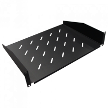 Полка фронтальная, глубина 350 мм, 1U, нагрузка - 18 кг TWT (TWT-CB-SF350-1U/18)