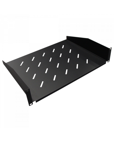 Полка фронтальная, глубина 350 мм, 1U, нагрузка - 18 кг TWT (TWT-CB-SF350-1U/18) в Нижнем Тагиле Полки для шкафов и стоек Pintop.ru