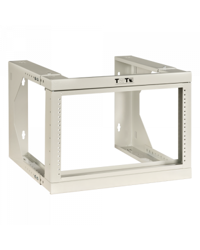 Рама настенная 19, с регулируемой глубиной 461-664 мм, 12U, серая TWT (TWT-FRWAJ-12U-GY) в Нижнем Тагиле Аксессуары для стоек и шкафов Pintop.ru