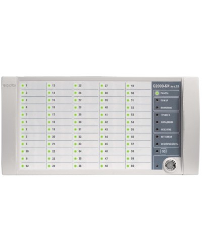 Блок индикации Болид С2000-БИ исп.02 в Нижнем Тагиле Охранно-пожарное оборудование Pintop.ru