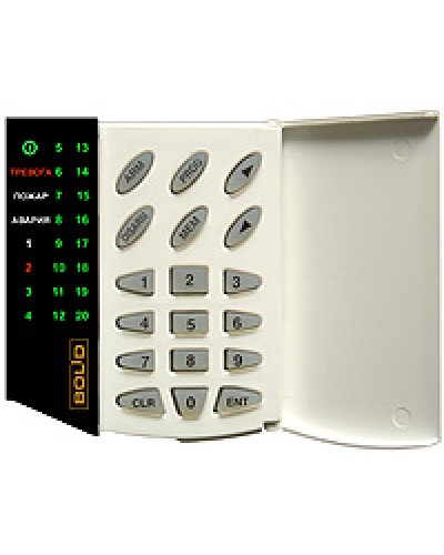 Пульт контроля и управления светодиодный охранно-пожарный Болид С2000-КС в Нижнем Тагиле Охранно-пожарное оборудование Pintop.ru