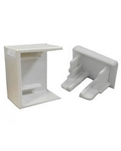 Заглушка 40х16мм (10шт) 700шт. Экопласт 72806-10 в Нижнем Тагиле Аксессуары для кабель-канала Pintop.ru