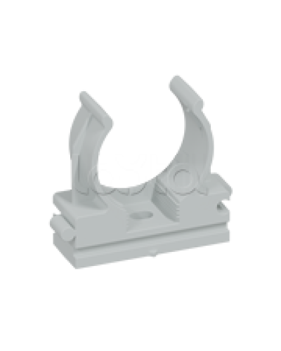 CFQ32 Держатель (клипса) для труб, для монтажного пистолета D32мм, цвет чёрный (1уп=50шт) Экопласт (41532BL) в Нижнем Тагиле Держатели, клипсы, скобы Pintop.ru