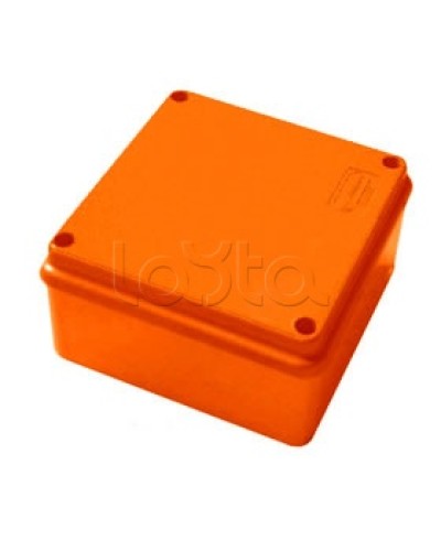 Коробка огнестойкая 100х100х55, 5P, (0,15-2,5мм2), без галогена Экопласт 42057HF в Нижнем Тагиле Коробки (ОКЛ) Экопласт Pintop.ru