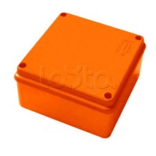 Коробка огнестойкая 100х100х55, 3P, (1,5-10 мм2), без галогена Экопласт 42307HF