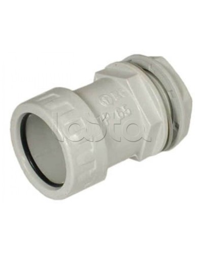 Муфта «труба-коробка» D20 мм, без галогена Экопласт 42720HF в Нижнем Тагиле Аксессуары для труб (ОКЛ) Экопласт Pintop.ru