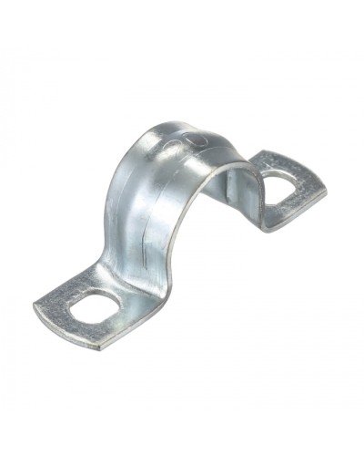 Скоба оцинк. с двумя отверстиями, для трубы D20мм (5шт) Экопласт (43620-5) - Скоба оцинкованная с двумя отверстиями, для трубы D20мм (5шт) Экопласт в Нижнем Тагиле Держатели, клипсы, скобы Pintop.ru