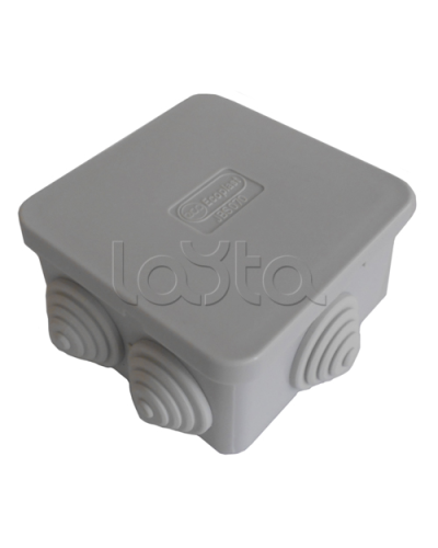 Коробка распред. о/п, для монтажного пистолета 85х85х50 6 вых, IP44 (1кор.=174шт.) Экопласт 44066 в Нижнем Тагиле Распределительные коробки Pintop.ru