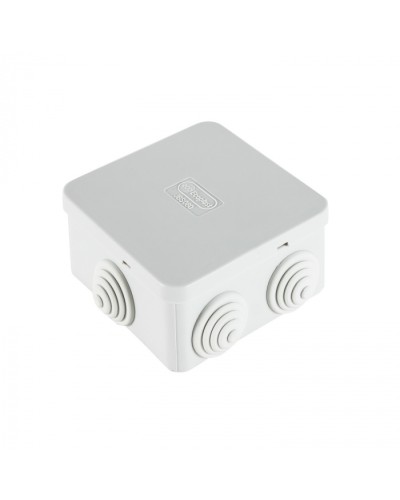 Коробка распределительная о/п, для монтажного пистолета 85х85х50, без галогена, 6 вых, IP44 (44066HF) в Нижнем Тагиле Распределительные коробки Pintop.ru