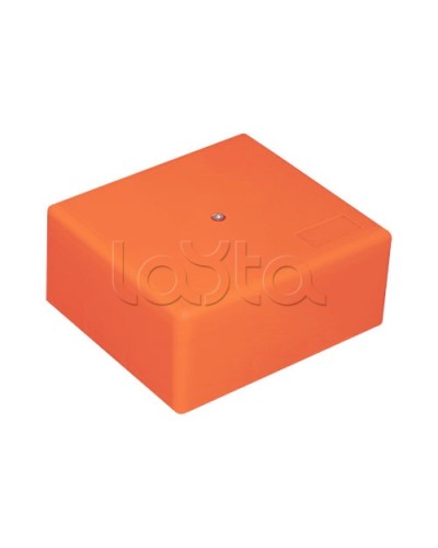 Коробка огн. с глад. стенками,без галогена, IP41, 12P, (1,5-6мм2) (оранж) ОКЛ Экопласт (46281HF) в Нижнем Тагиле Распределительные коробки Pintop.ru